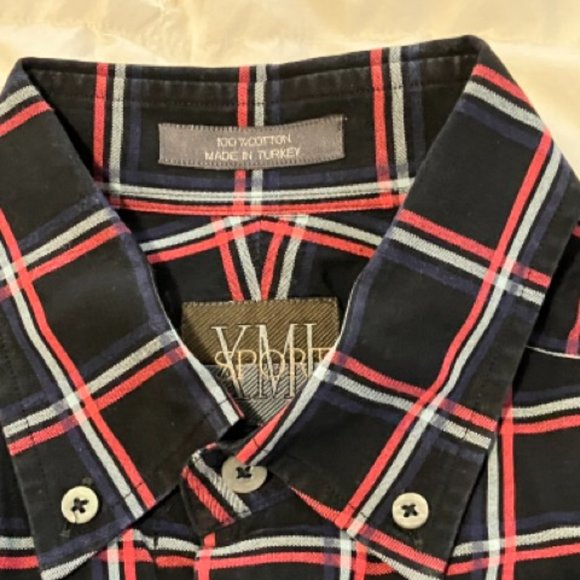 XMI Sport Bold Plaid Shirt - Picture 3 of 6